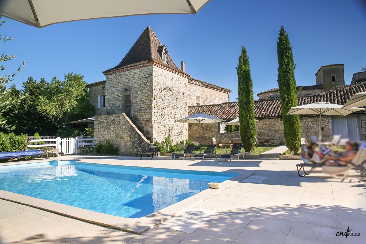 Hotel Les Vents Bleus Donnazac Esterno foto