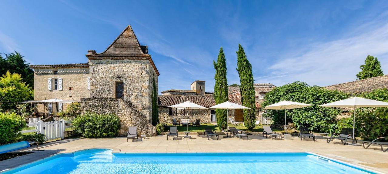 Hotel Les Vents Bleus Donnazac Esterno foto